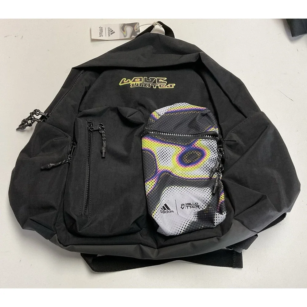 NEW Adidas Love Unites Pabllo Vittar Pride Backpack‎ Black Tie-Dye